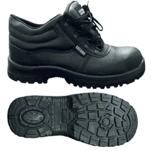 Safety Shoe SECURA Leather Size 45, Weight 500g, Black, Thickness 106/108 mm, Slip Resistant | Tops fireman
