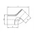 كوع HDPE زاوية 45° مقاس 450 مم طول 660 مم لون أسود | مصنع الاتحاد للانابيب - Image 2