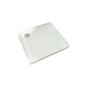 حوض قدم مربع أكريليك 90 × 90 سم، أبيض، من مجموعة الترا لايت | Ideal Standard