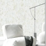Vinyl Wallpaper, Patterned Design, Size 15.6m × 100cm, Beige Color 
