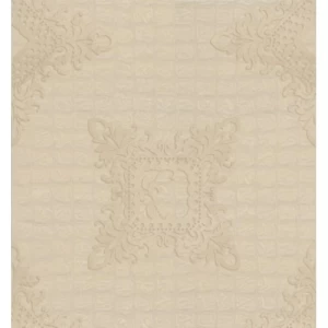 Patterned Wallpaper 10 m x 0.70 m Beige, Model 13035 | Balbaid Decor Company