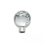 Steel Electrical Conduit Junction Box 1 Way, Size 20 mm | United Electric