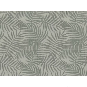 Leaf Patterned Wallpaper 10 m x 0.53 m, Green Color | Balbaid Decor Company