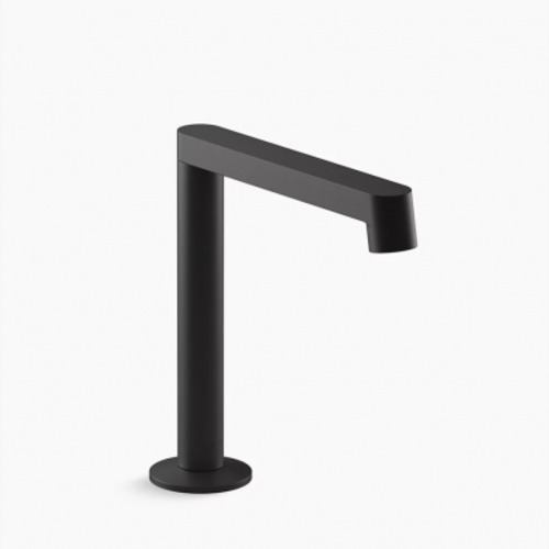 Bathroom Sink Mixer Kohler L Spout Black, Model 77969-BL | Kohler
