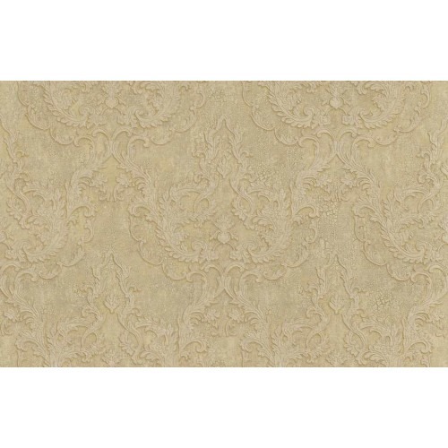 Classic Wallpaper Dark Beige Color, 10m Length, 1.06m Width, Model 81803 | Balbaid Decor Company