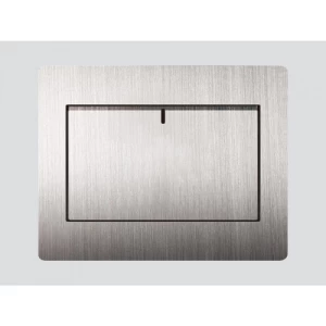 Single Directional Push Switch 7×7 cm Silver Steel | Art DNA
