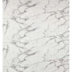 Marble alternative for Decoration Size 300 × 122 cm, Rectangle, white gray veins color