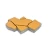 Delta Nile Interlock Paver Tiles, Height 7 cm  yellow   Color | Artic Company