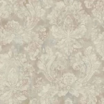 Classic wallpaper, pale beige color, length 10 m, width 0.53 m, model EP6175  