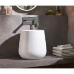 Long Sofia Model Counter Wash Chrome Color, Size 40×40×40 cm  