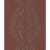 Classic Wall Covering Length 10m, Width 0.70m, Dark Red Color, Model 13005