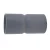 PVC Plastic Coupling with Register Schedule 80 [Sappco]  Size 3 inch Length 160 mm Gray Color