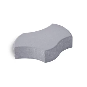 Venicia Interlock Paver Tiles Thickness 6 cm Size 276×158 mm White Color | Artic