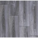 Classic HDF wood parquet dark gray color thickness 8 mm model Black 936