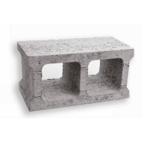 بلوك أسمنتي فيرفيس 40×20×20 سم، سمك 3 سم، رمادي | Al Wasd Industrial