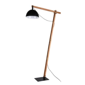 أباجورة أرضية عصرية مقاس 180 × 45 × 30 سم لون أسود | 49373