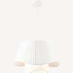  Ceiling Pendant Light, Dimensions 52x52x30 cm, white Color