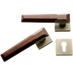 Separated Door Handle Bronze Color