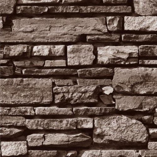 Modern Wallpaper 15.6m×100cm Dark Brown Color | Luxury line