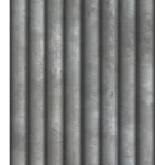 ورق جدران تصميم مقلم مقاس 10م×0.53م، لون رمادي، موديل 1-371