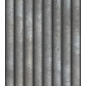 Wall Decoration Striped Design 10m x 0.53m Gray, Model 371-1 | Balbaid Decor Company