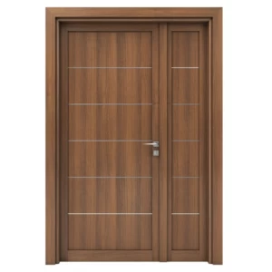 Premium Wooden Door and a Half 160×235 cm Brown, Model MO1 | 