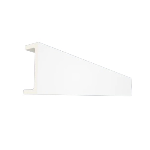 Decorative Wall Cornices 32.3 cm Height, 13 cm Width, 2.40 m Length, White | Zakharef Company