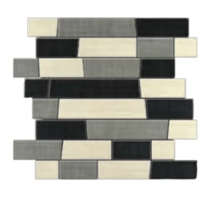 بلاط ارضيات سيراميك 43×43 سم فسيفساء الطوب البارد، لوفت، مربع | المستقبل للسيراميك والبورسلان
