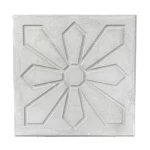Cement Decorative Tile Distinctive Designs, Dimensions 40×40 cm, Thickness 4 cm, Cement Color | Al Sarif Company