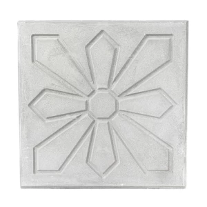 بلاط ديكور اسمنتي 40×40 سم، سمك 4 سم، لون أسمنتي | الصريف لمواد البناء