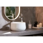 Sofia Counter Wash White Color, Size 35.5×35.5×18 cm  