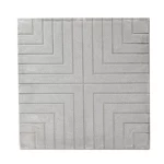 Decorative Cement Floor Tiles, Cize 40×40 cm, Thickness 5 cm, Cement Color | Al-Sarif Company