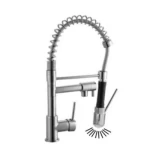 High pull basin sink mixer, Chrome Color Chinese