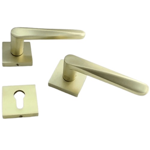 Separated Doors Handles Gold Color, Model YT-83259240 | Dar Al Nijara Company
