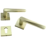 Separated Doors Handles, Gold Color