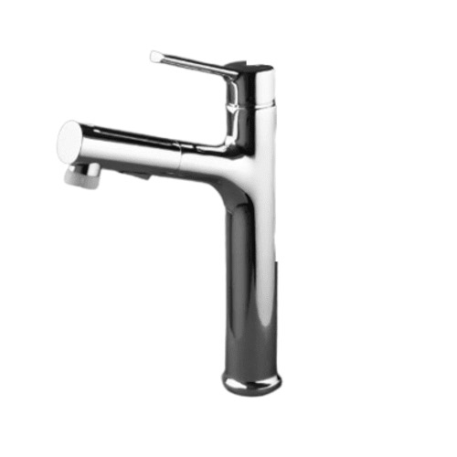 Washbasin Tap Width 5.2x15.6 cm, Shiny Chrome Color | Hatch Company