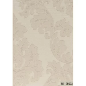 Classic Wallpaper Length 10m, Width 0.73m, Beige Color, Model 125003 | Balbaid Decor Company