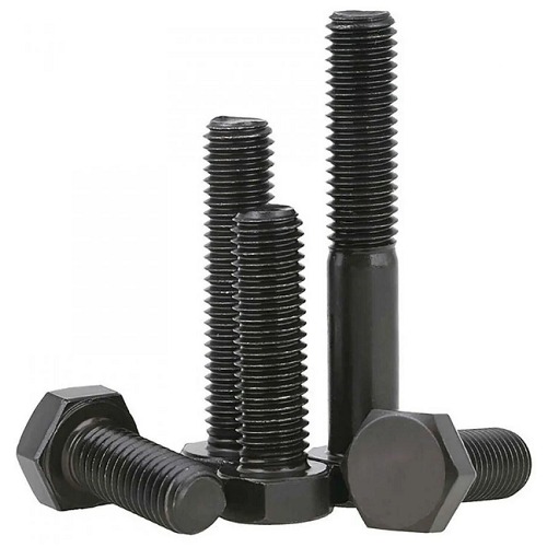 برغي سداسي اسود خشن UNC صلابة 5 مقاس 3/4×3 انش | أبسكو
