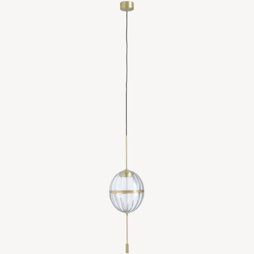 Ceiling Pendant Light 20×20×150 cm Golden Color | Abyat Company