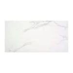 Spanish Matt Ceramic Flooring tiles, Size 120x60 cm, Marble Design, white Color