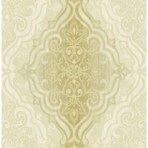 Classic Wallpaper Light Beige 10m x 0.53m, Model BC60607 | Balbaid Decor Company