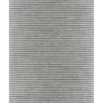 Striped wall covering beige color, length 10 m, width 0.53 m, model 366-2