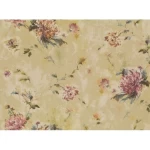 ورق جداري ايطالي لون بيج غامق، طول 10 م، عرض 1.06 م، موديل 7624