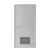 Fire door SFFECO  galvanized steel   with Bottom Louver  Model SF/SD Single Door leaf size 1950×900   mm  Color Gray
