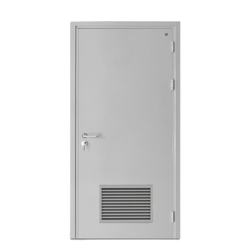 Fire Door SF/SD Model 1950×900 mm Galvanized Steel Gray | SFFECO