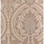 Classic wall covering beige color, length 10m, width 0.73m, model 2456