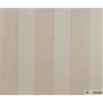 ورق حائط ايطالي تصميم مقلم مقاس 10 م×1.06م، بيج، موديل 700028