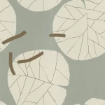  Wall decoration modern design, size 10 m x 0.53 m, light gray color, model  73217