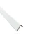 Wooden Corner, size 290x2.5x2.5 cm,  white color , Model Number707