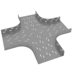 Cable Tray Horizontal Cross Connection, PC Steel, 35mm Height, 300mm Width | Habbal Alarabi Factory